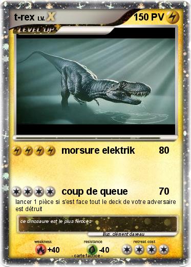 Pokemon t-rex