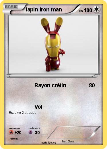 Pokemon lapin iron man