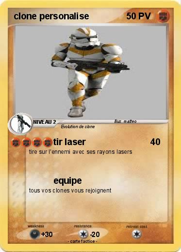 Pokemon clone personalise