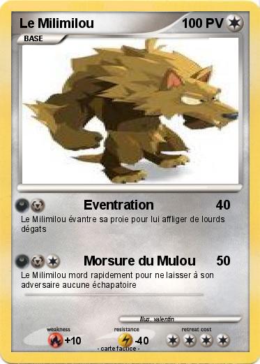 Pokemon Le Milimilou