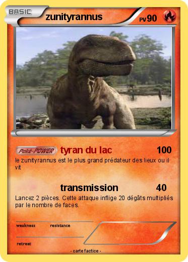 Pokemon zunityrannus