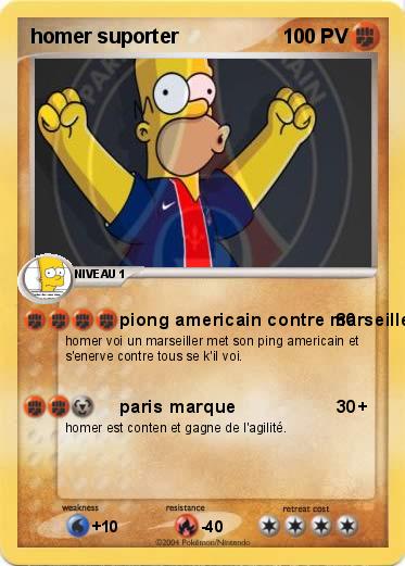 Pokemon homer suporter
