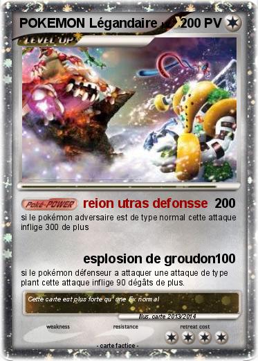 Pokemon POKEMON Légandaire