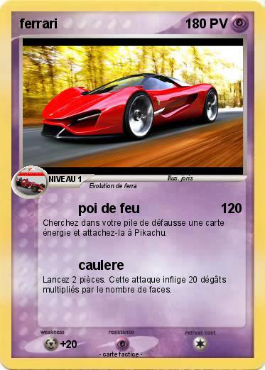Pokemon ferrari
