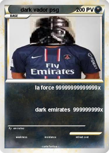 Pokemon dark vador psg
