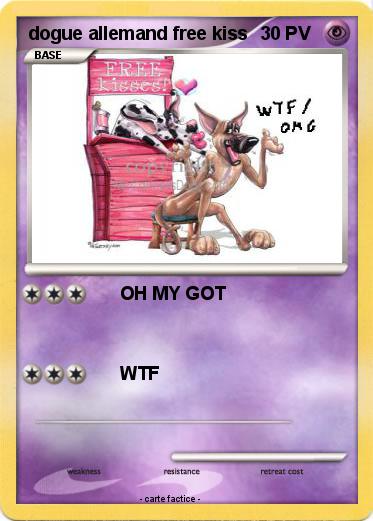 Pokemon dogue allemand free kiss