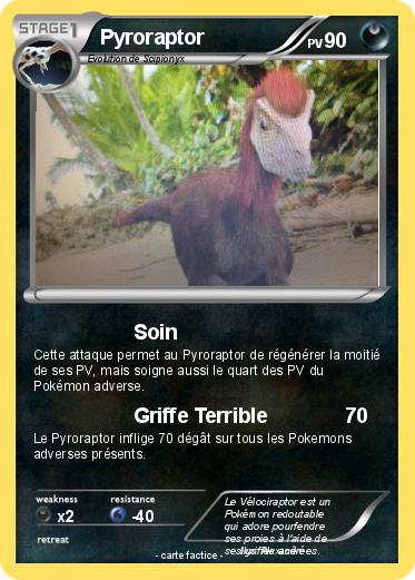 Pokemon Pyroraptor