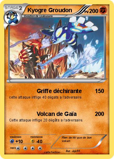 Pokemon Kyogre Groudon