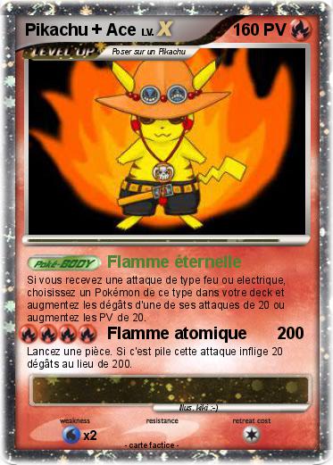 Pokemon Pikachu + Ace