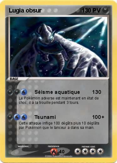 Pokemon Lugia obsur