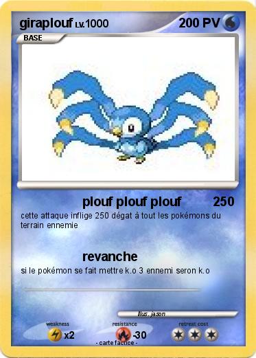 Pokemon giraplouf