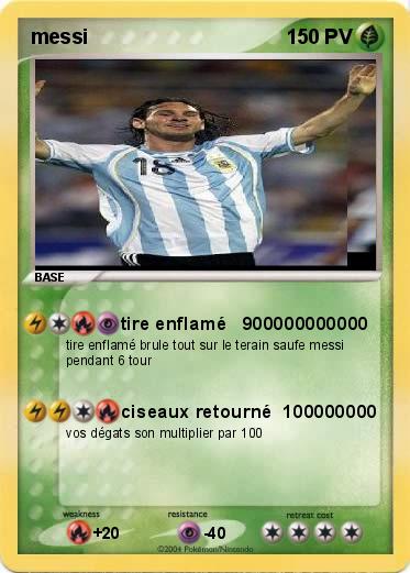 Pokemon messi                            