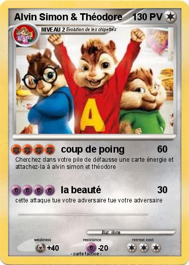 Pokemon Alvin Simon & Théodore