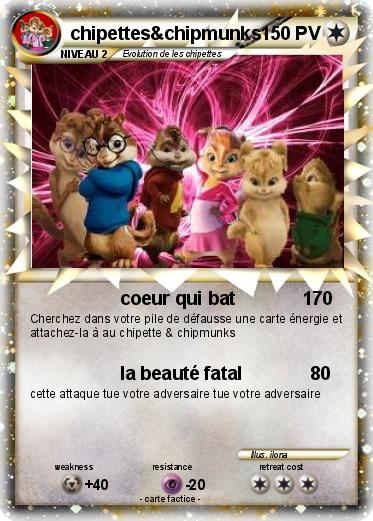 Pokemon chipettes&chipmunks