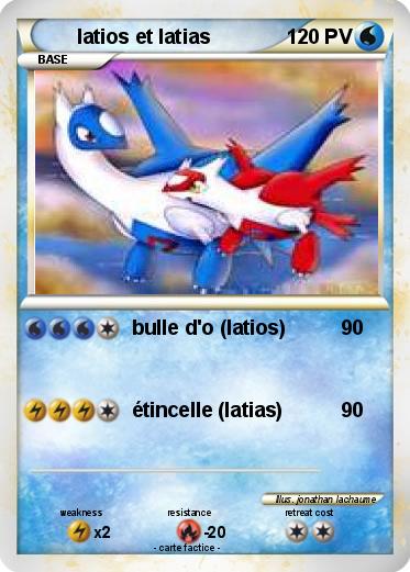 Pokemon latios et latias