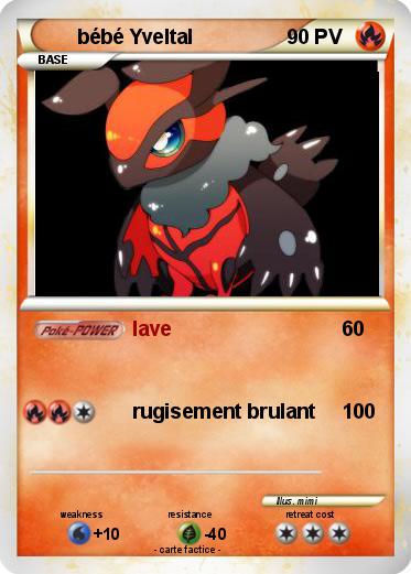 Pokemon bébé Yveltal