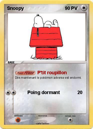 Pokemon Snoopy