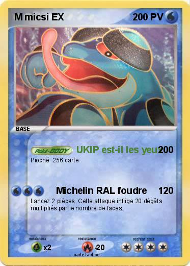 Pokemon M micsi EX