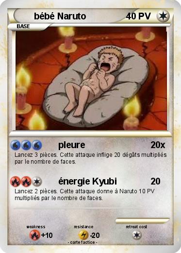 Pokemon bébé Naruto