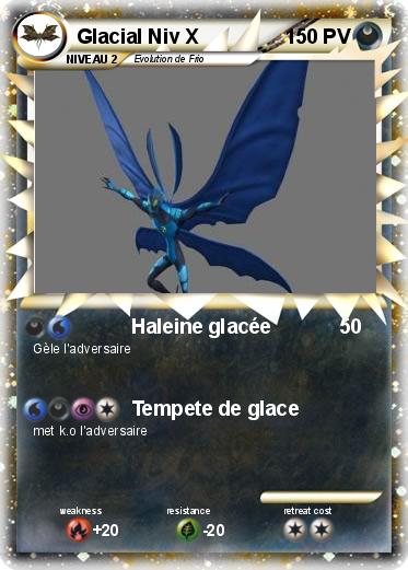 Pokemon Glacial Niv X