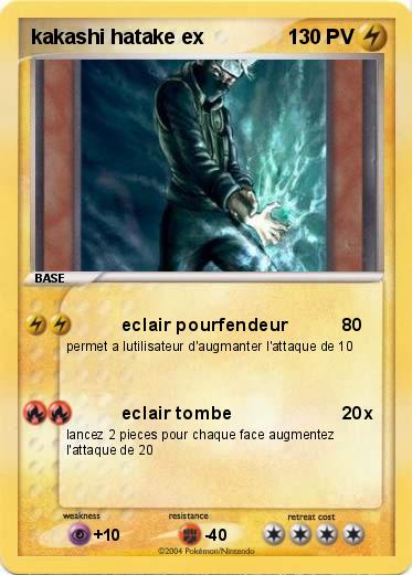 Pokemon kakashi hatake ex