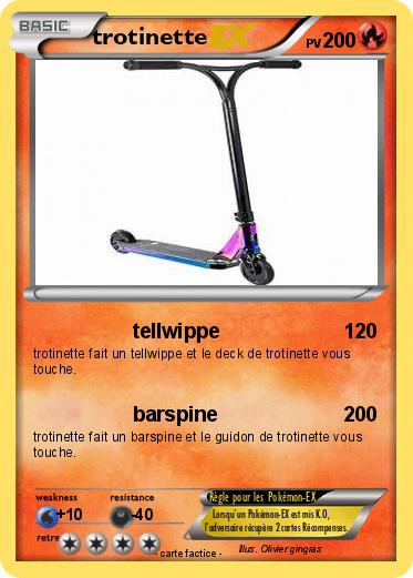 Pokemon trotinette