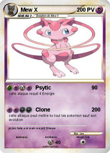 Pokemon Mew X
