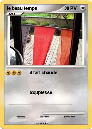 Pokemon le beau temps