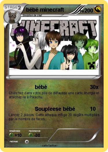 Pokemon bébé minecraft