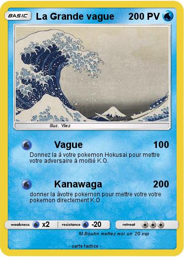 Pokemon La Grande vague
