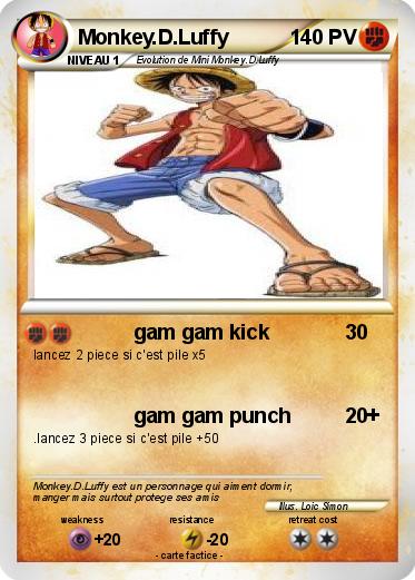 Pokemon Monkey.D.Luffy