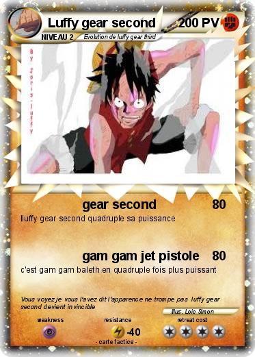 Pokemon Luffy gear second