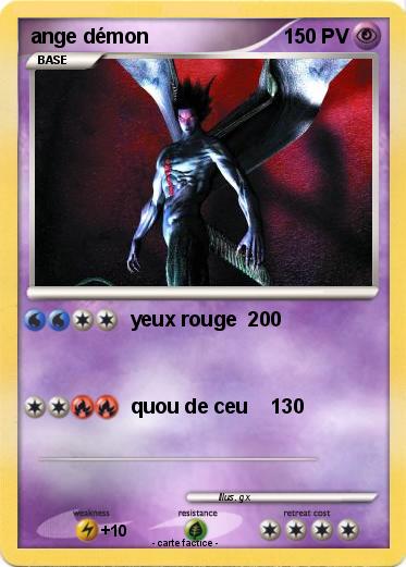 Pokemon ange démon