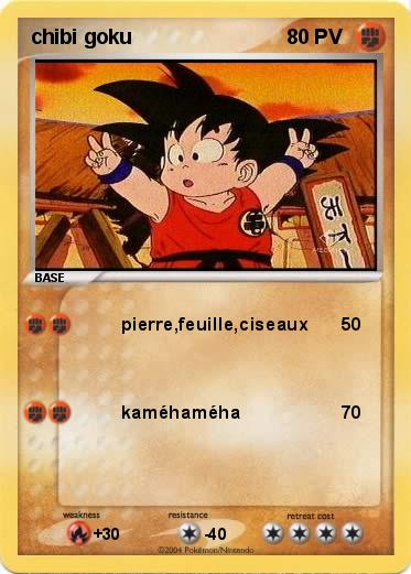 Pokemon chibi goku