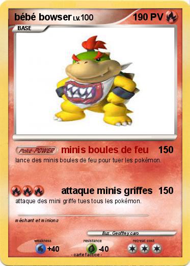 Pokemon bébé bowser