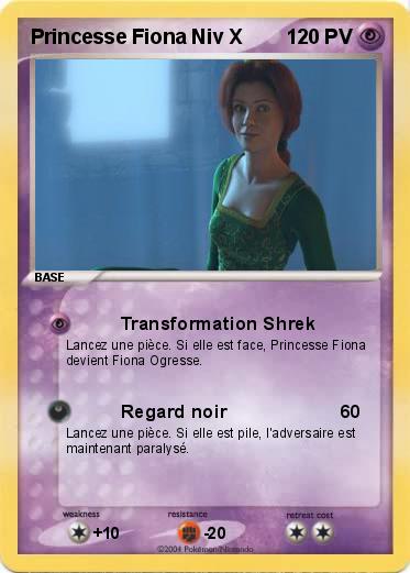 Pokemon Princesse Fiona Niv X