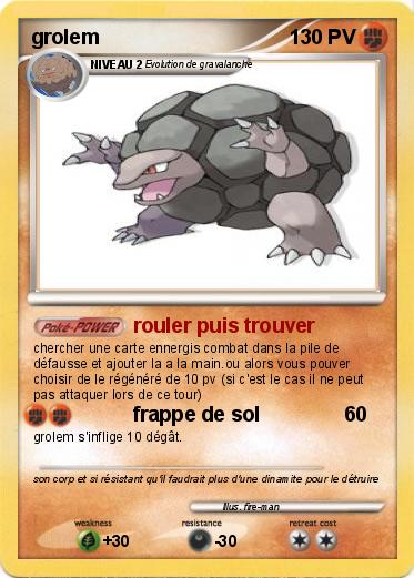 Pokemon grolem