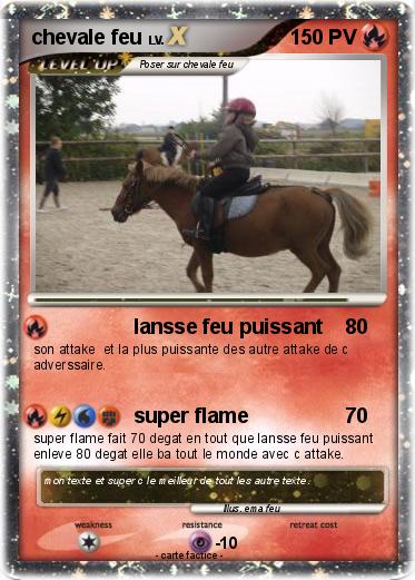 Pokemon chevale feu