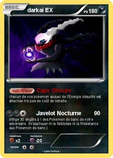 Pokemon darkai EX