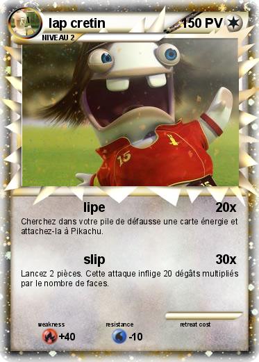Pokemon lap cretin
