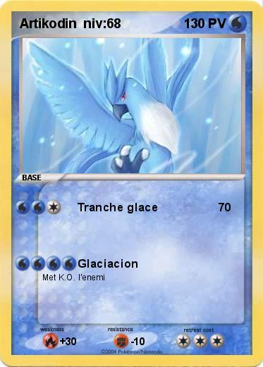 Pokemon Artikodin  niv:68