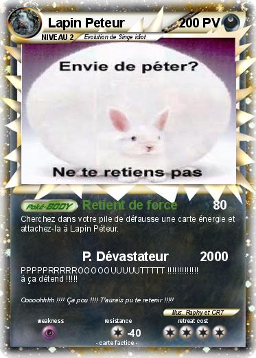 Pokemon Lapin Peteur