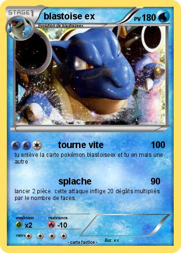 Pokemon blastoise ex