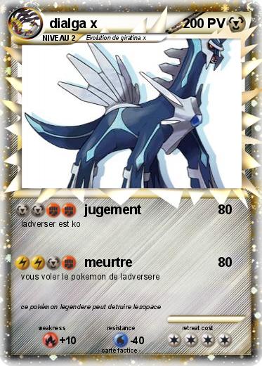 Pokemon dialga x