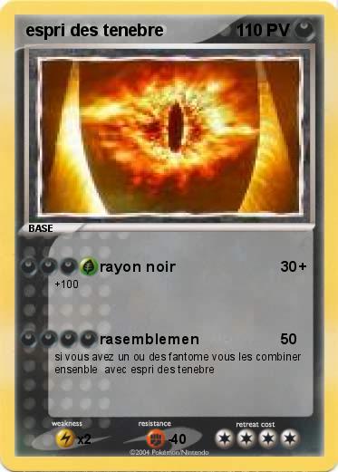 Pokemon espri des tenebre