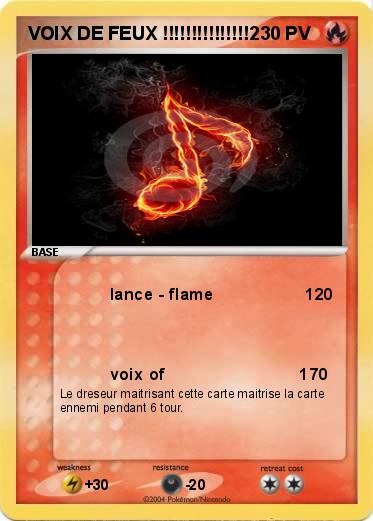 Pokemon VOIX DE FEUX !!!!!!!!!!!!!!!2