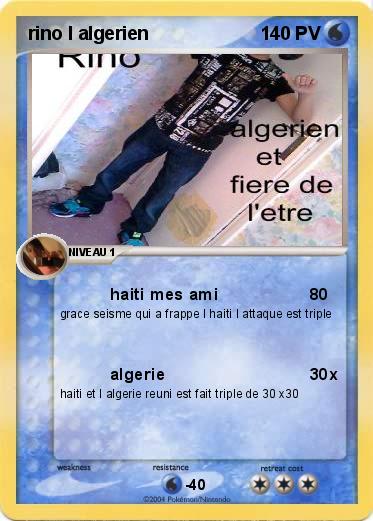 Pokemon rino l algerien