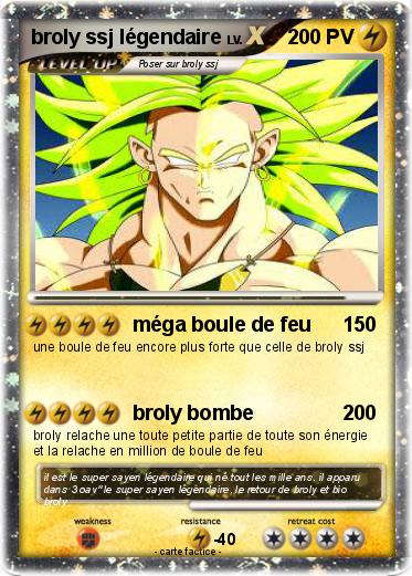 Pokemon broly ssj légendaire