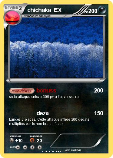 Pokemon chichaka  EX