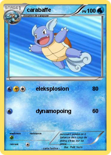 Pokemon carabaffe
